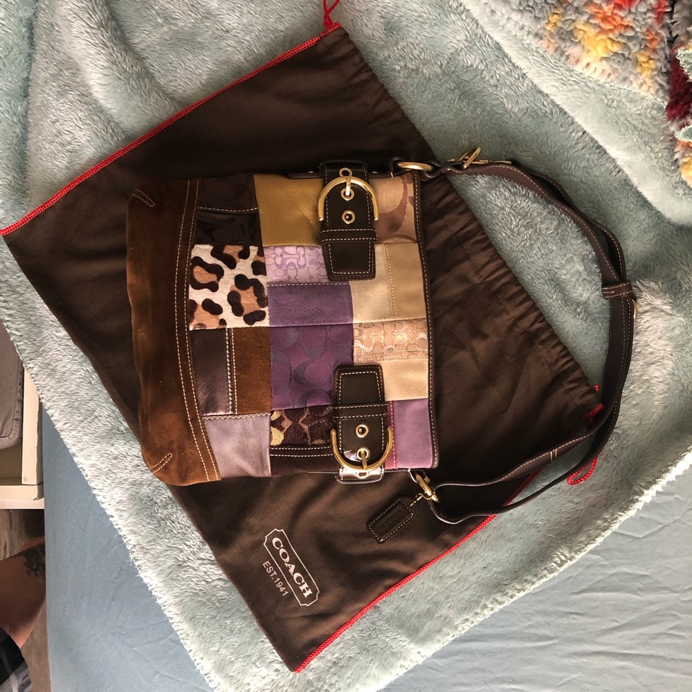 Authentic coach purse